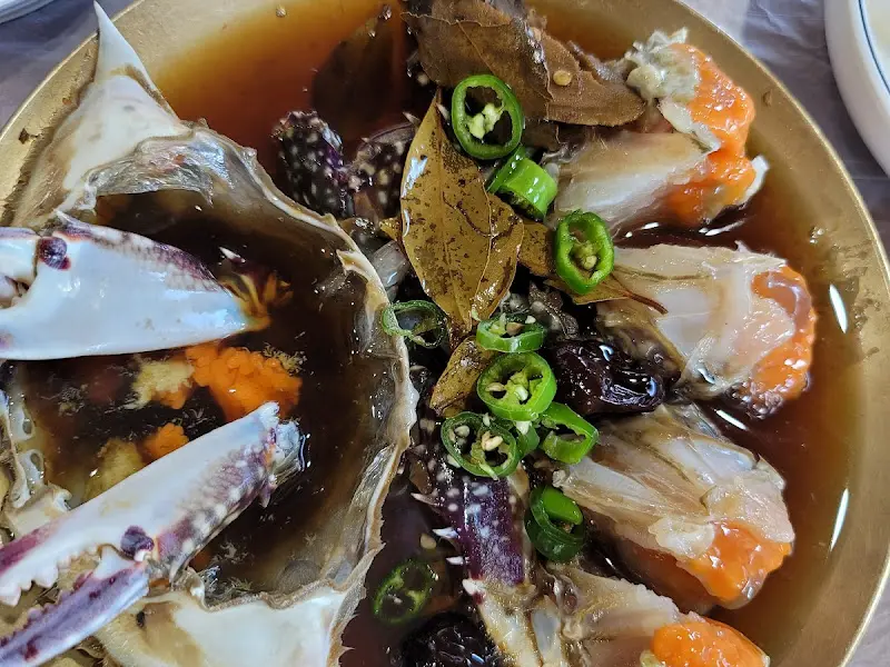 간장게장 정식 한상차림