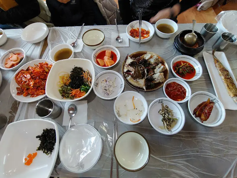 편가네된장 상차림