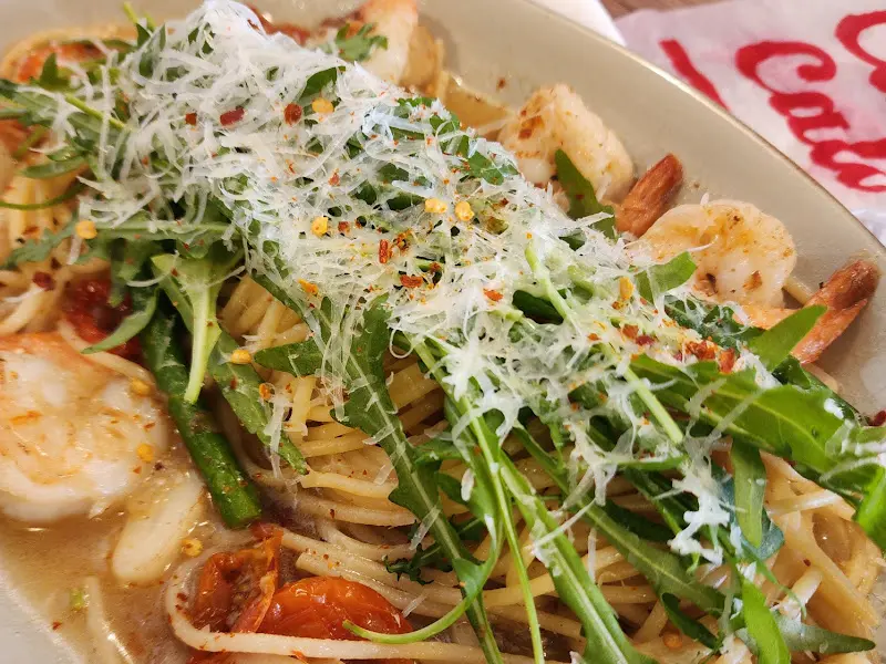 Cali Cali 쉬림프 오일 파스타