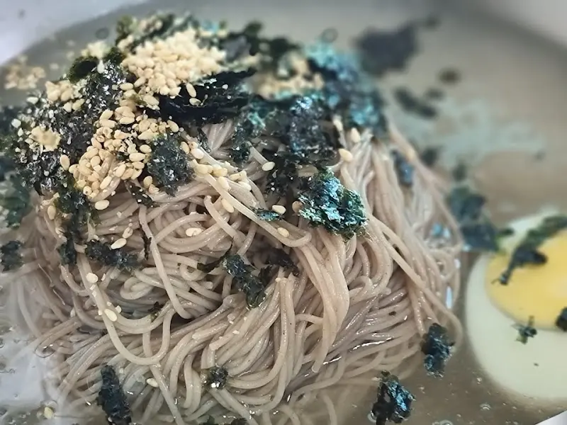 물 막국수의 비주얼