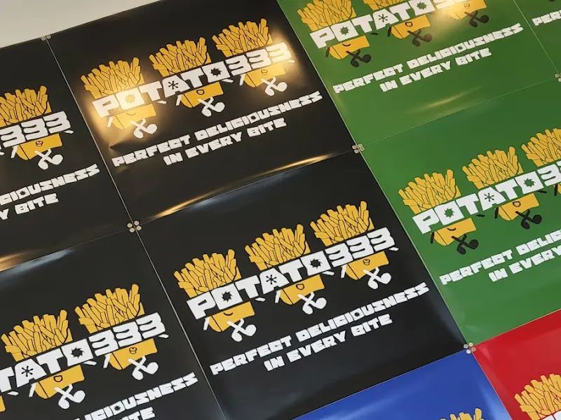 POTATO333의 메뉴 포스터