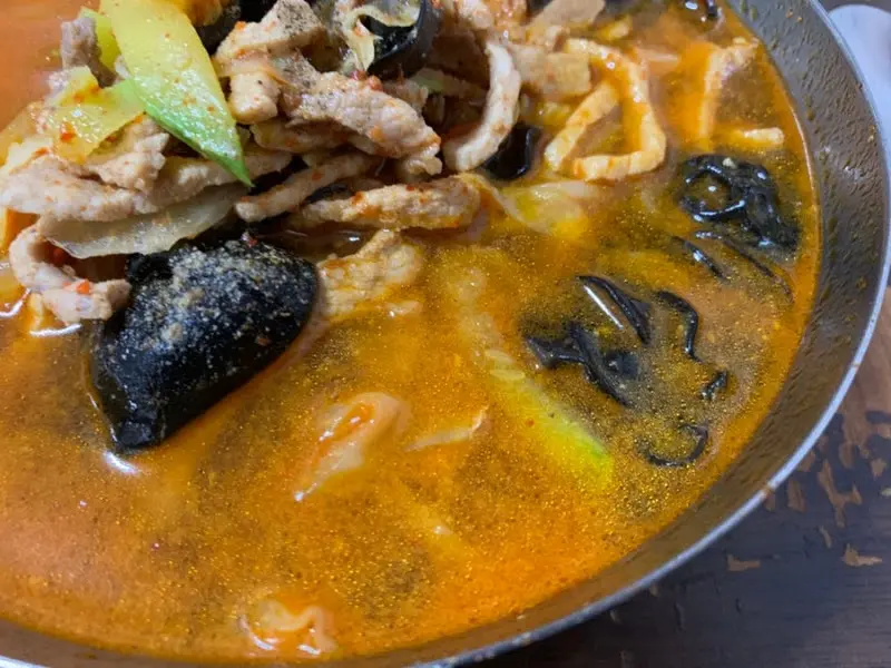 고기짬뽕 근접샷