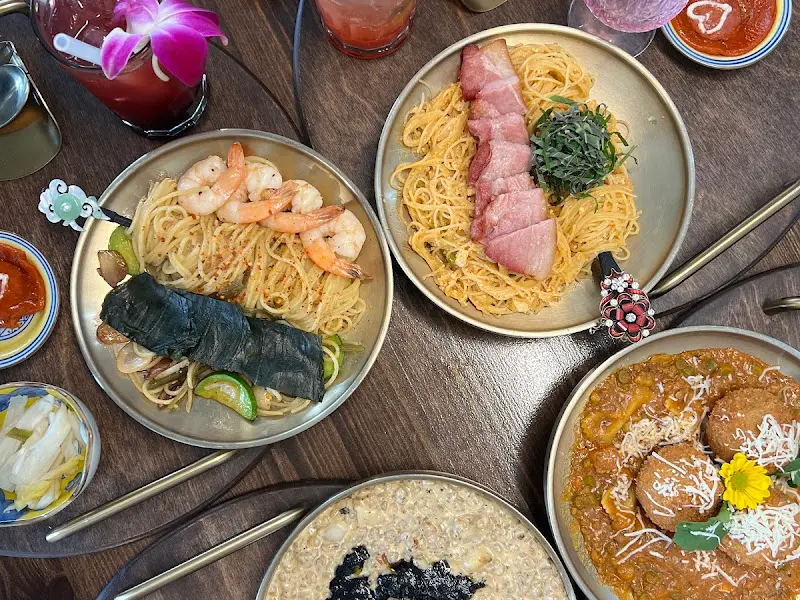 다양한 메뉴들의 모습