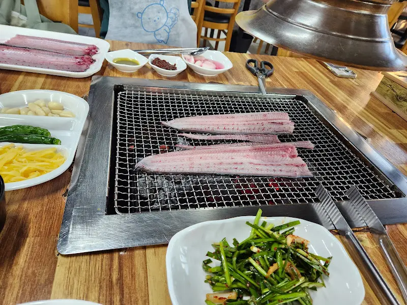 숯불 위 장어