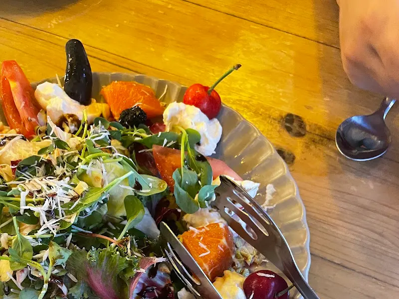 샐러드의 싱그러움