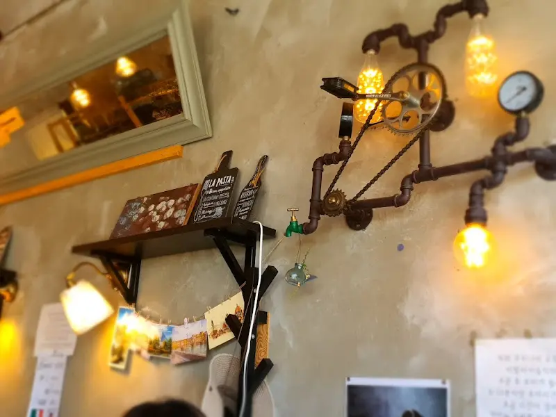 아늑한 식당 내부