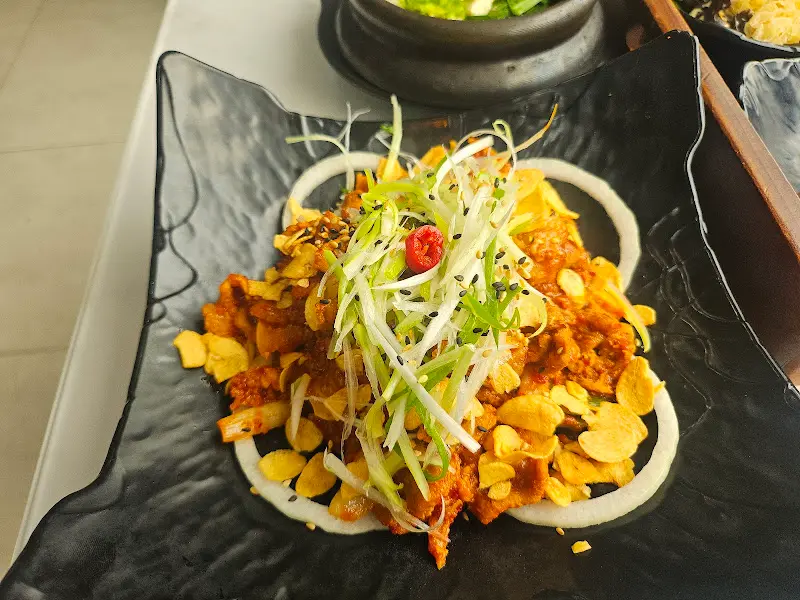 차돌강된장의 모습