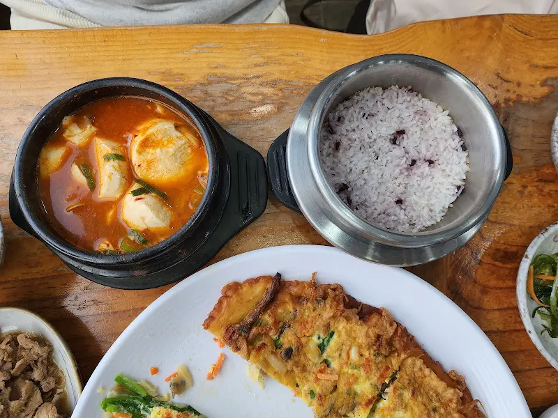 순두부찌개, 솥밥, 해물파전