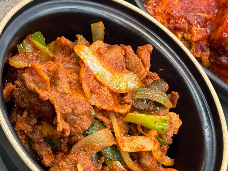 윤기 좔좔 불고기