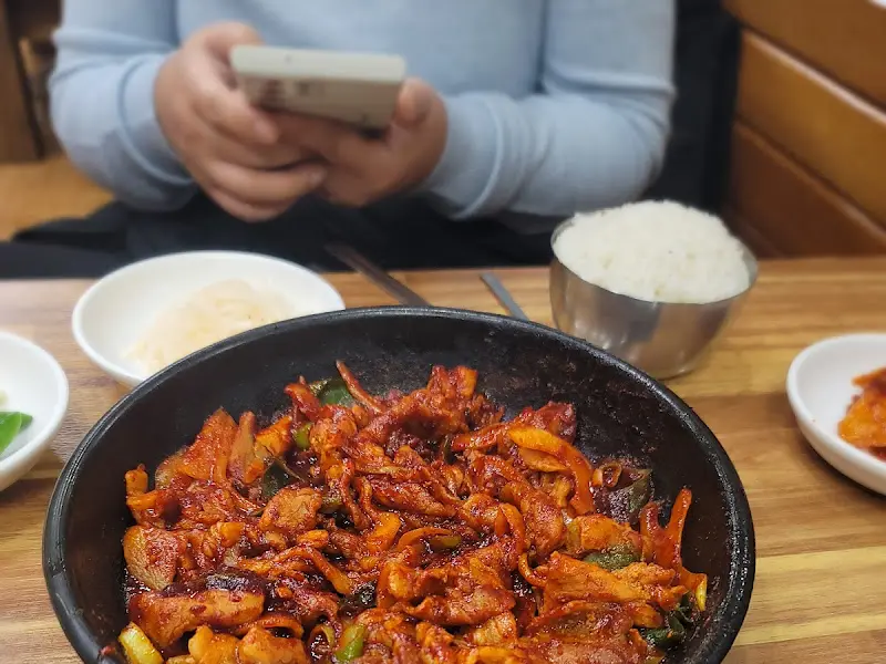 불백과 밥의 조화