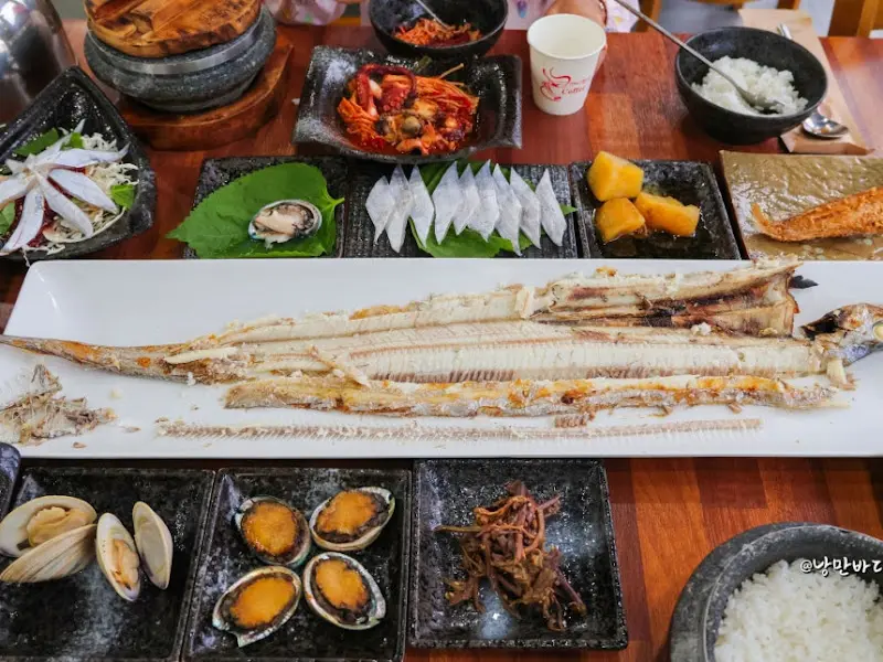 푸짐한 갈치 한 상