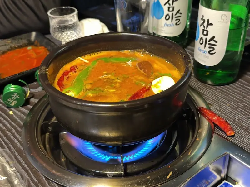 얼큰한 된장찌개