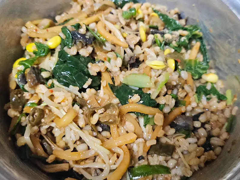보리 비빔밥