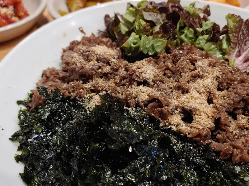 비빔밥 근접샷