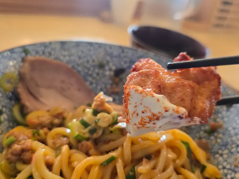 마제멘과 닭튀김