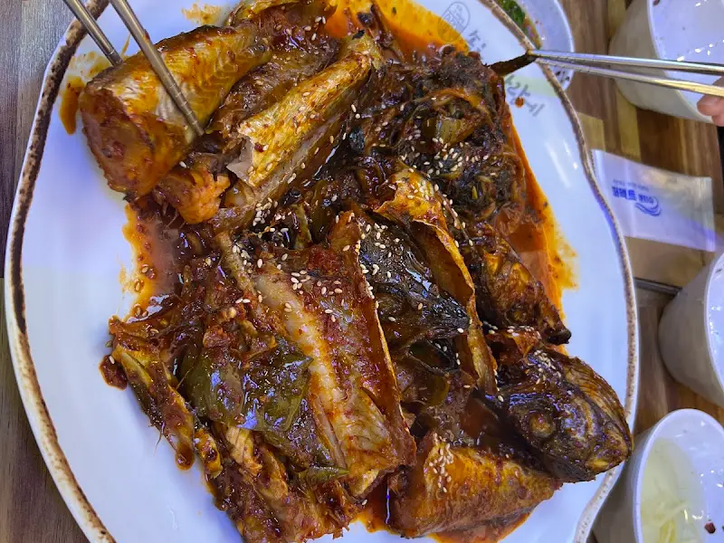 윤기가 흐르는 명태조림