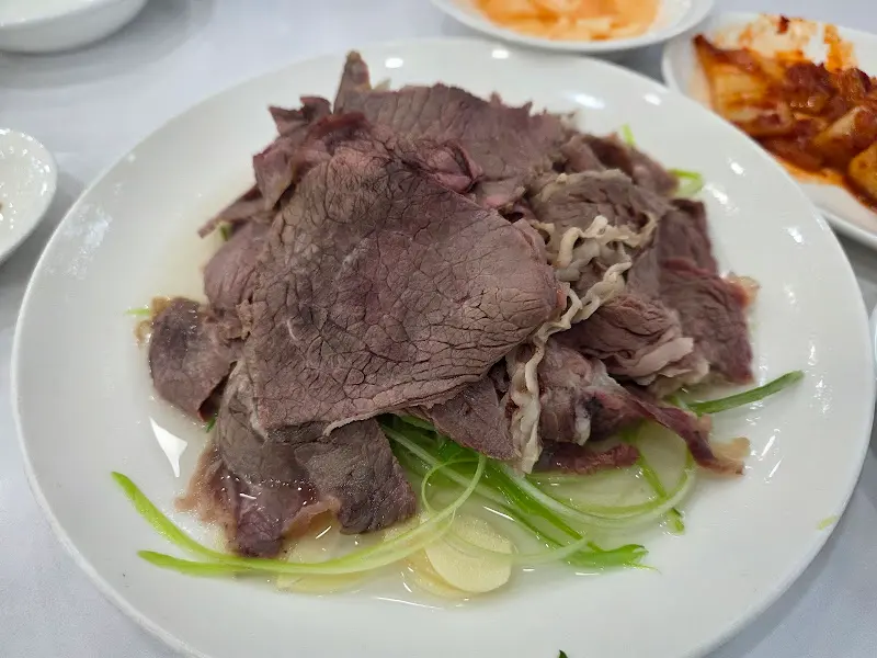 을밀대 일산점 수육