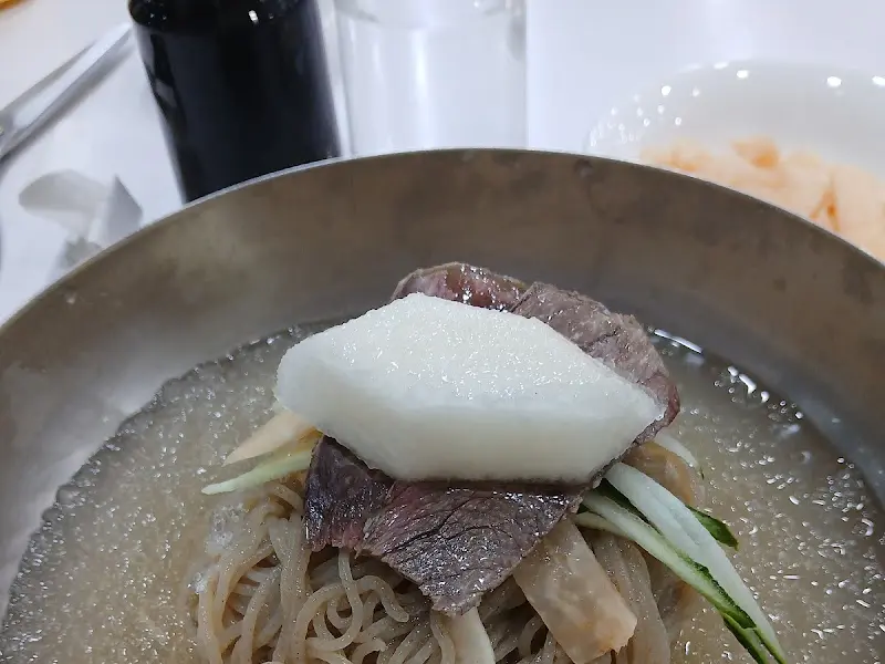 을밀대 일산점 물냉면 디테일