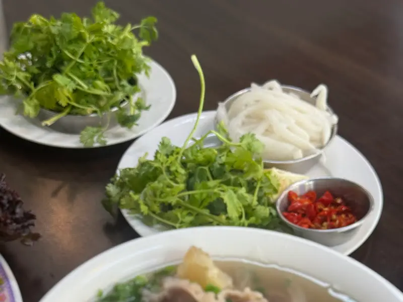 고수, 양파, 고추