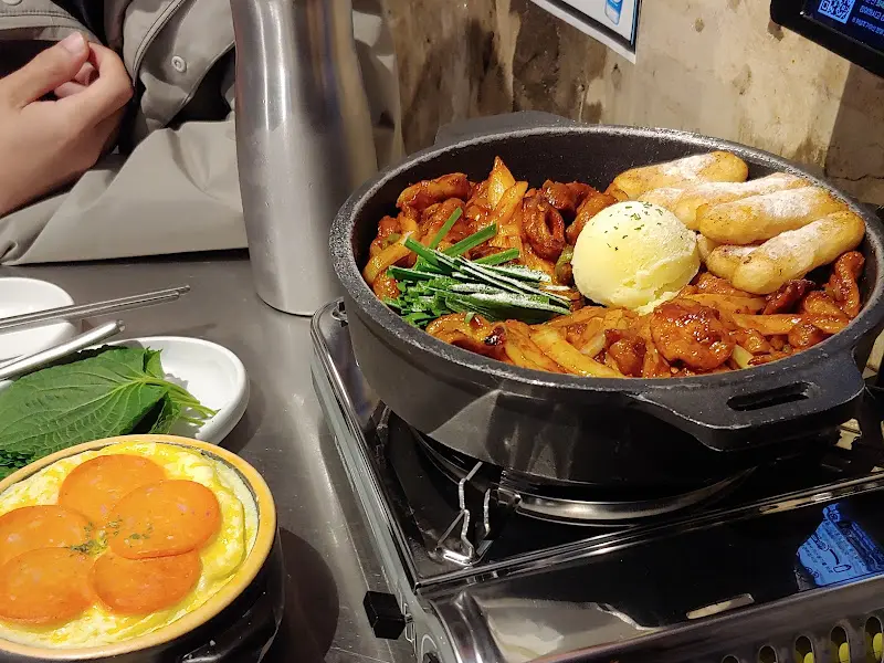 푸짐한 곱창 한 상 차림