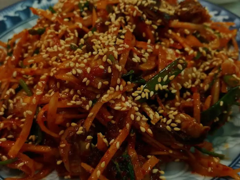 새콤달콤 꼬막 야채 무침