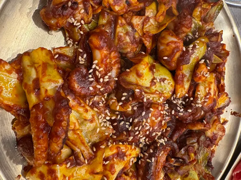 쭈꾸미 볶음 확대샷