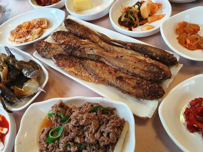 조기구이 클로즈업