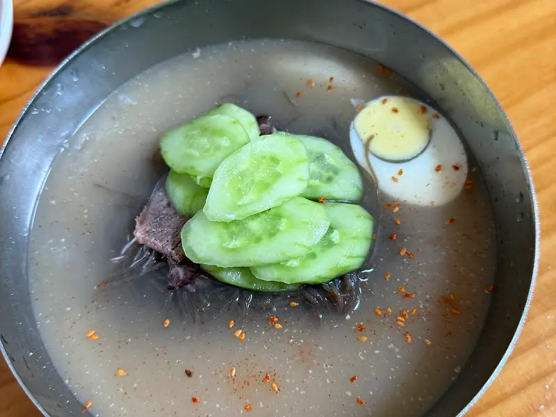 삼성식당 냉면