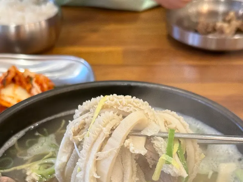 푸짐한 양의 고기