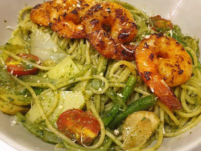 새우 바질 파스타