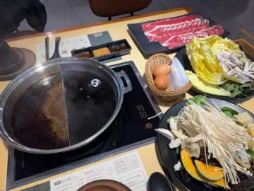 서면에서 훠궈와 스키야키, 두 가지 매력에 퐁당 빠지는 미친 맛집 탐험기!
