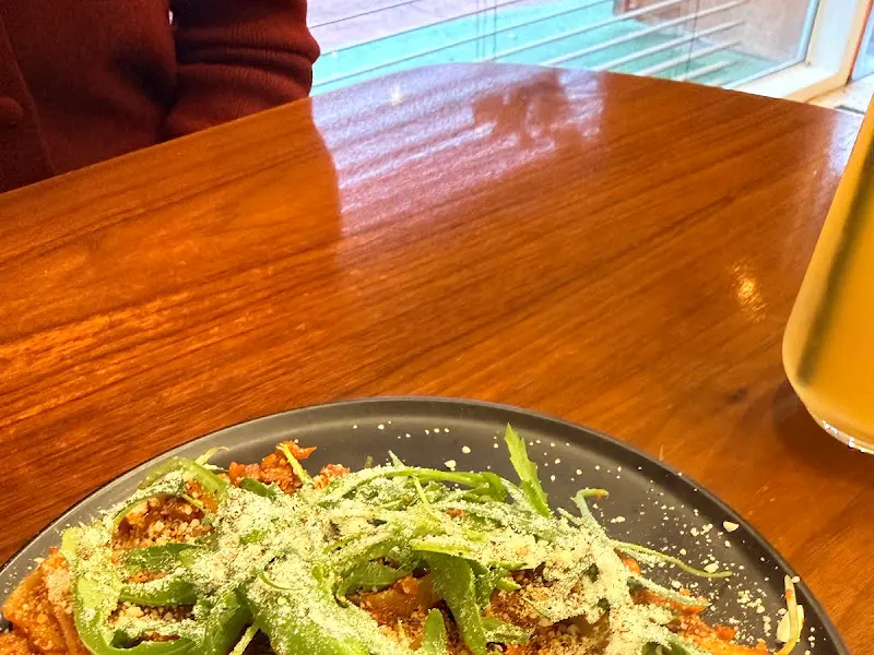 볼로네제 파스타 근접샷