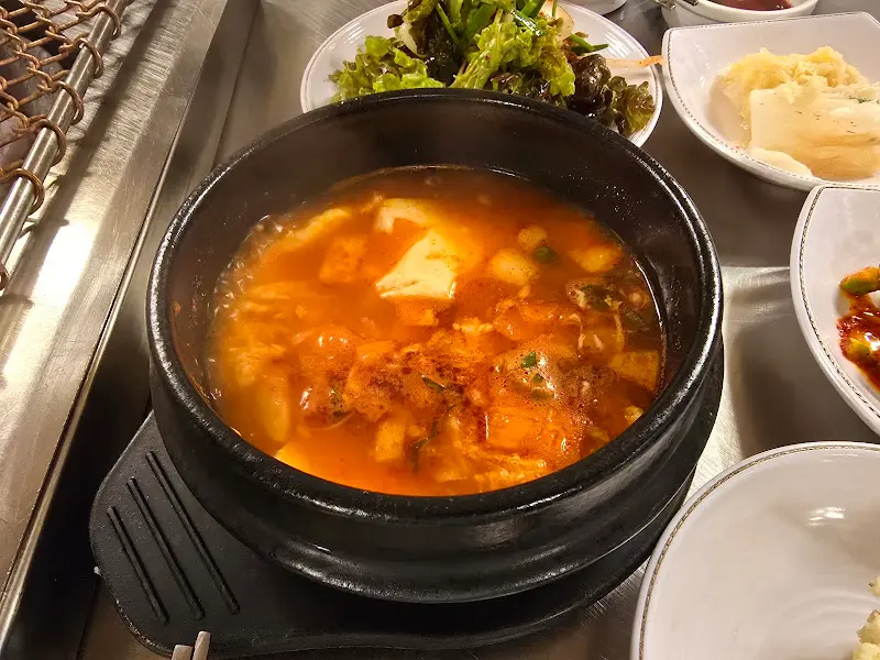 기본으로 제공되는 순두부찌개