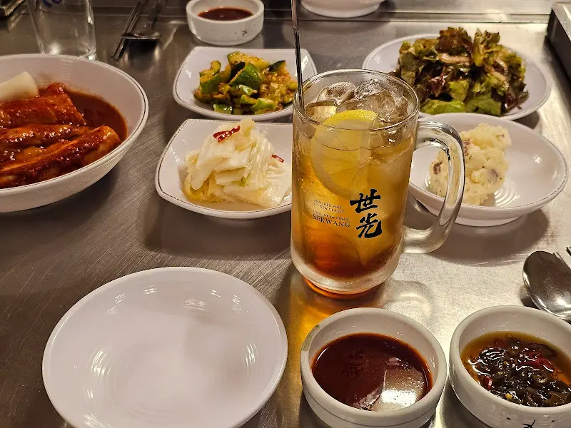 세광양대창 발산역점 기본 상차림