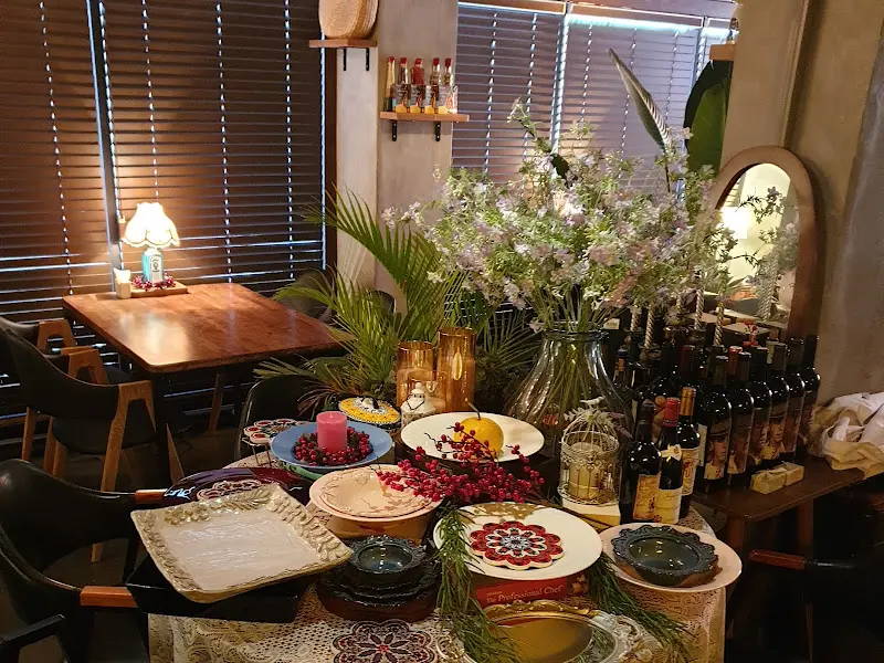 레스토랑 내부 장식