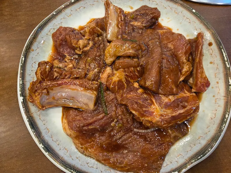 태흥갈비 돼지갈비 한상차림