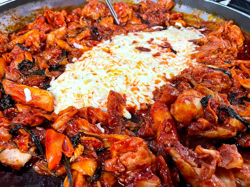 치즈 닭갈비