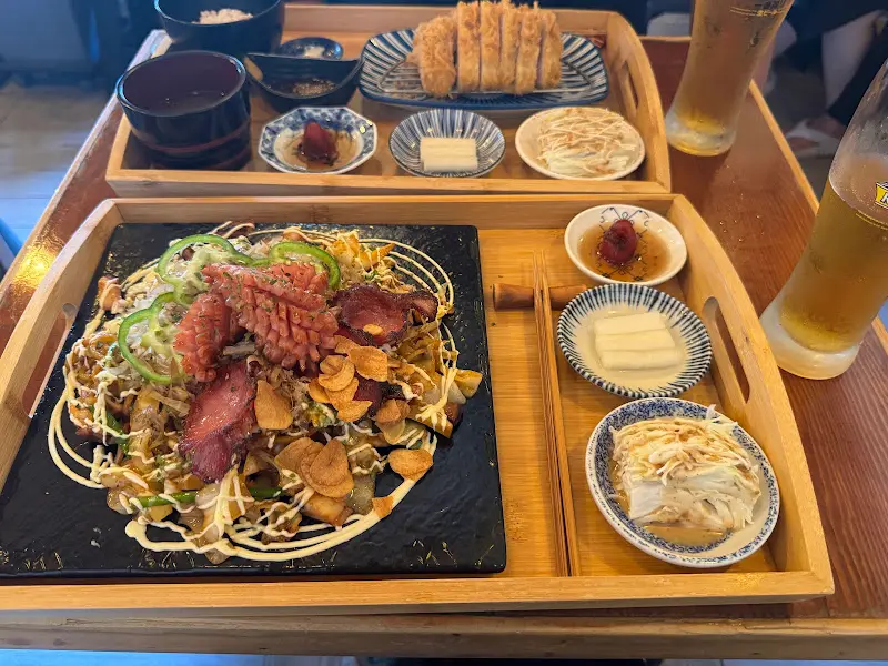 야끼소바와 맥주