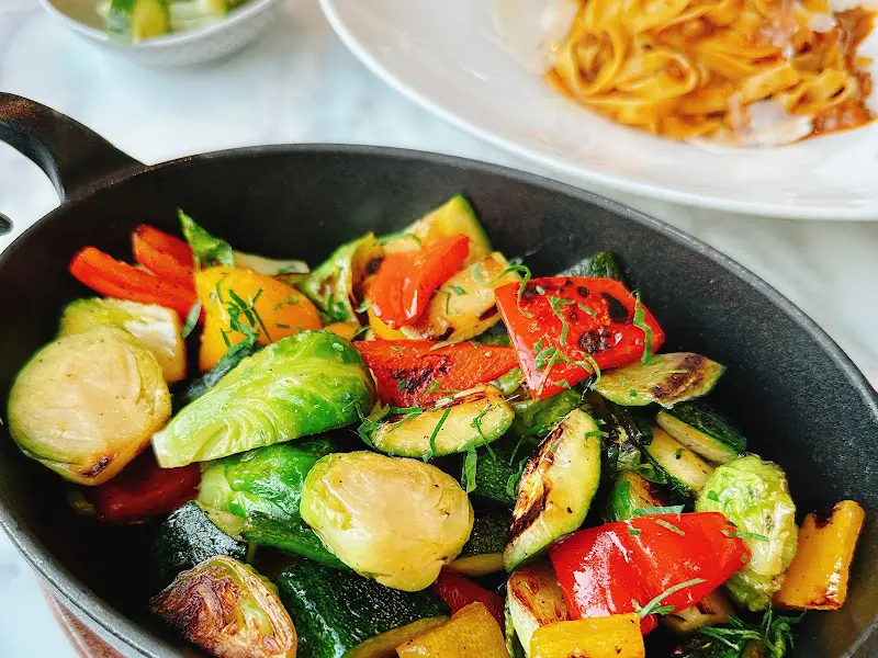 샐러드와 파스타