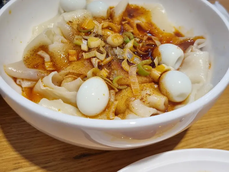 도삭면 클로즈업