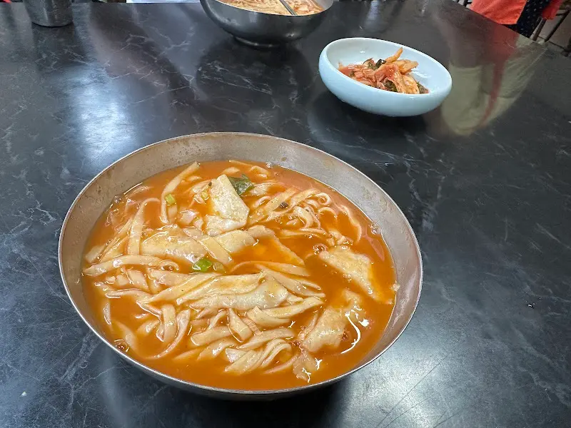 장칼국수