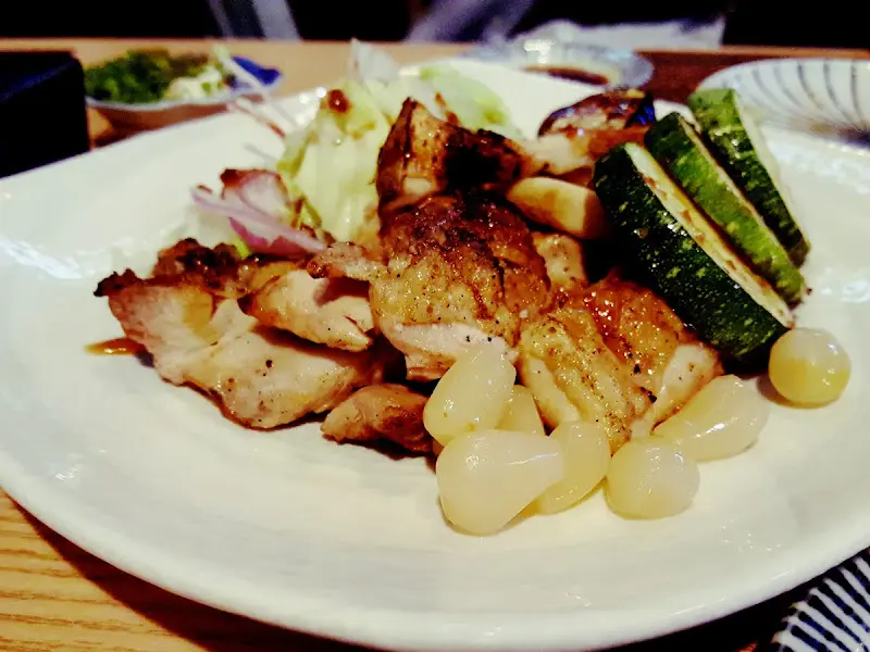 구운 닭고기 요리