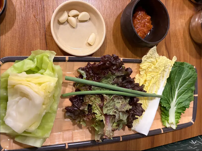 다양한 쌈 채소