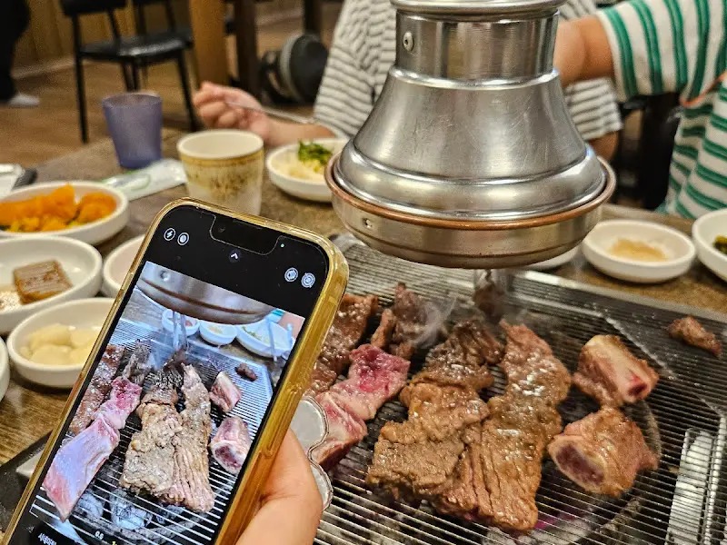 핸드폰 카메라에 담긴 갈비