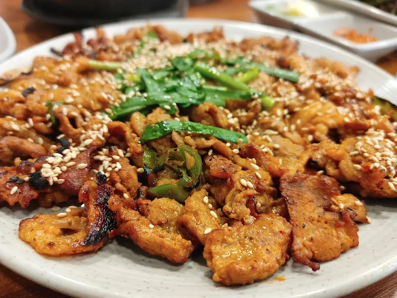 석쇠 불고기 클로즈업