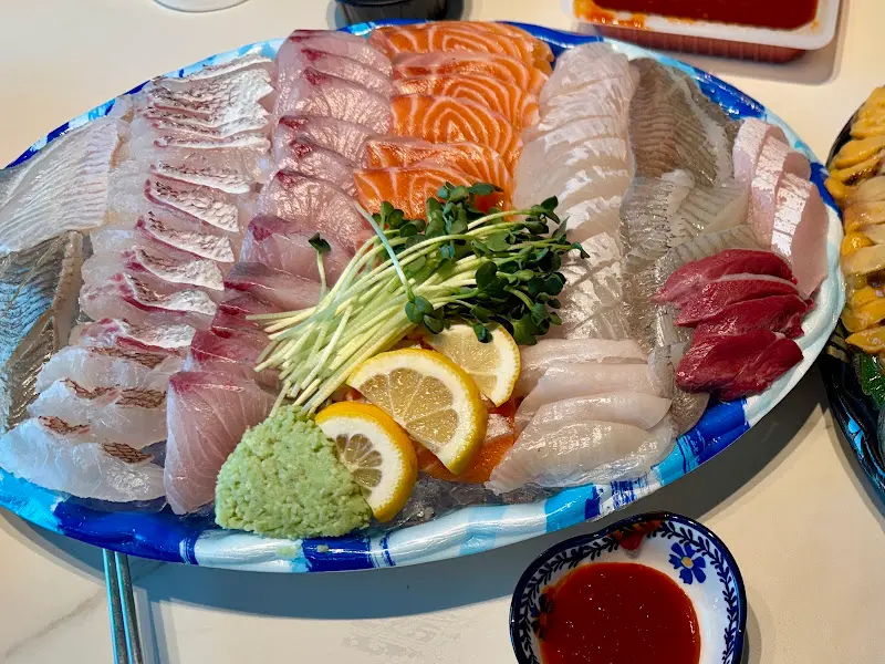 다채로운 숙성회 한 상 차림