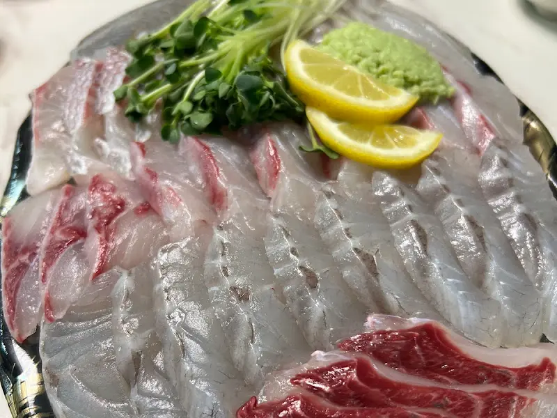 신선함이 느껴지는 숙성회