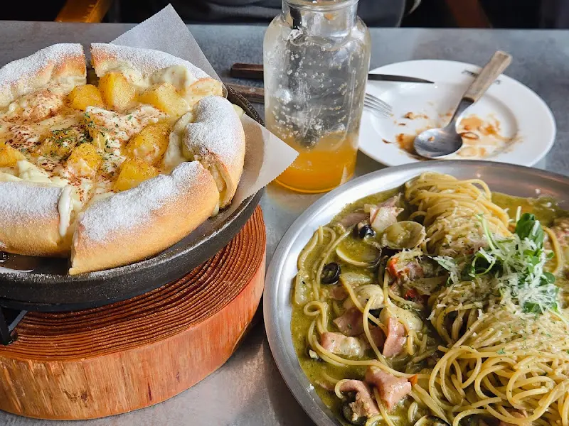 피자와 파스타의 조화