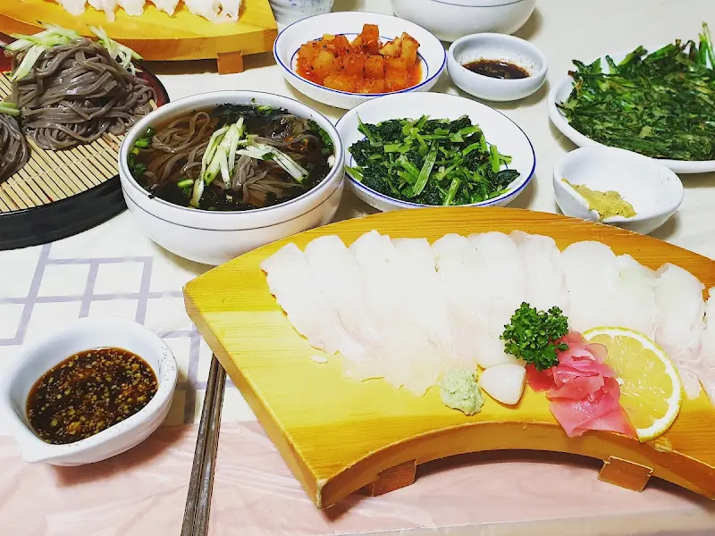 다채로운 해산물 한 상