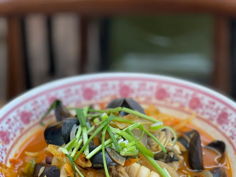 볶음짬뽕 속 해산물